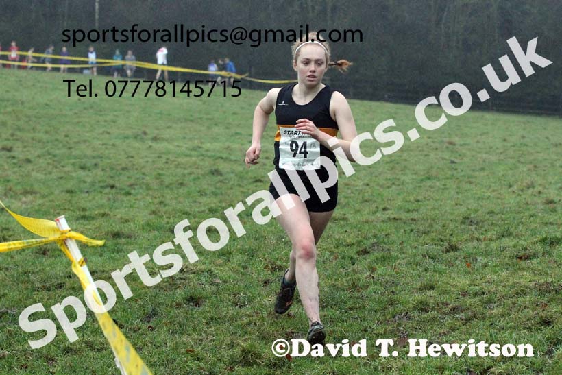 Womens under-17s and under-20s, NECAA Junior Cross Country Relays, Thornley Farm, Peterlee, Saturday, December 12th. Photo: David T. Hewitson/Sports for All Pics